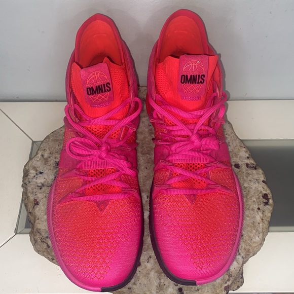 New Balance OMNIS HEAT WAVE Kawhi Leonard PE Red Pink LA Clippers Sneakers-11 - Picture 5 of 16